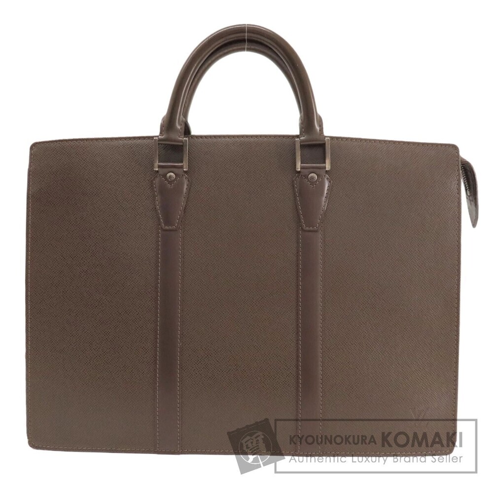 Louis Vuitton Porte documents Rosan Grizzly Business Bag Taiga Leather